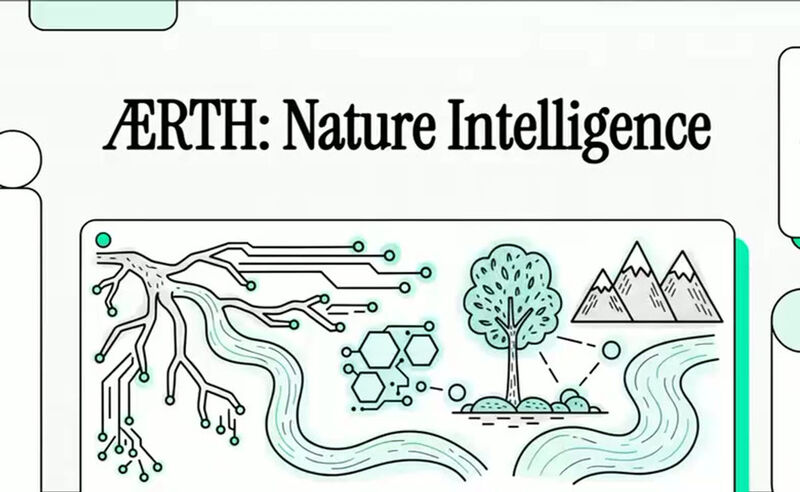 Underwater reef ecosystem monitored by ÆRTH platform