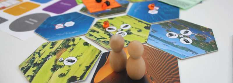 Climate change megagame session at Linköping University