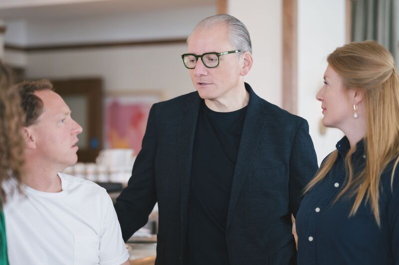 Martin Ericsson in a group discussion session