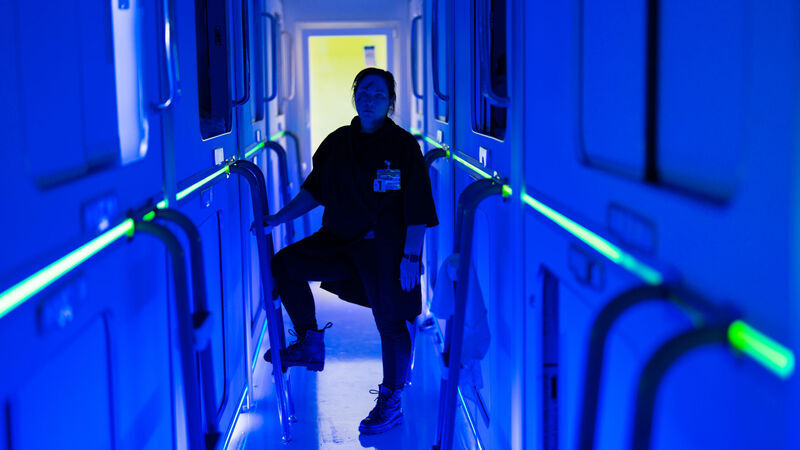 Large-scale political LARP event