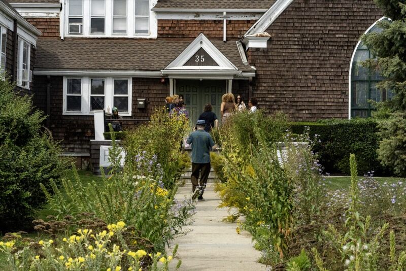 Large gathering for participatory budgeting event
