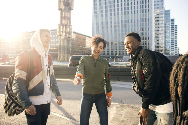 Young people participating in Swedish cultural exchange programs