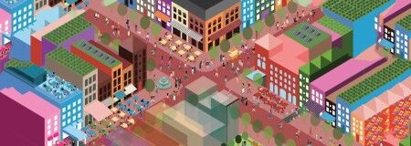 Vibrant regenerative city vision