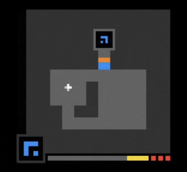 ARC AGI benchmark visualization